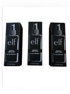 E.l.f. | Transparent Makeup Mist & Set | 2X The Original | Artist | Glam Look 3